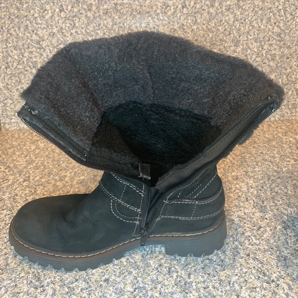 Josef Seibel Marta 51 Leather Waterproof Fur Lined Boots Size 8 1/2 - Picture 11 of 11